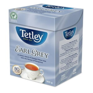 Tetley Earl Grey Tea, 80 tea bags