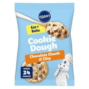 Pillsbury Chocolate Chunk & Chip Cookie Dough, 24 cookies, 454 g