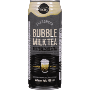Evergreen Brown Sugar Bubble Milk Tea, 16.2 fl. oz., 480 mL, Rich Brown Sugar, Tapioca