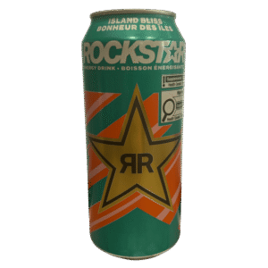 RS ISLAND BLISS, Rockstar Island Bliss Zero Sugar Energy Drink 473ML - Canada Edition Get ready to feel like a rockstar with our Island Bliss Zero Sugar Energy Drink! Packed with 473ML of refreshing flavor and zero sugar, this Canada Edition drink is perfect for those who want to stay energized without the guilt. Do