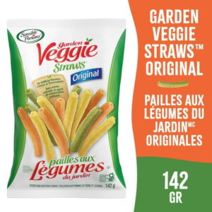 Sensible Portions® Veggie Straws, Original Flavour, Gluten-Free Chips, 142 Gram Bag