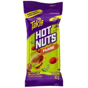 Takis® Hot Nuts Flare Chili Pepper & Lime Coated Peanuts, Takis Hot Nuts Flare