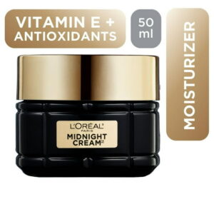 L'Or??al Paris Midnight Cream, Vitamin E  Antioxidants, Cell Renewal Cream, 50 mL