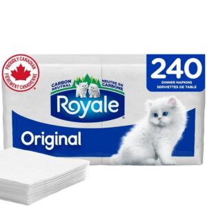Royale Lunch Napkins, 1 ply, 240 paper napkins, 240 Napkins