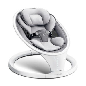 Munchkin Bluetooth Enabled Lightweight Baby Swing with Natural Sway in 5 Ranges of Motion, Includes Remote Control, Baby Swing