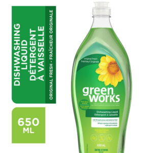 Green Works Dishwashing Liquid,, Original Fresh