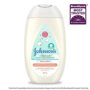 Johnson's Baby Lotion for Newborns, CottonTouch Cream