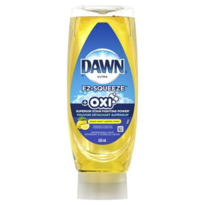 Dawn Ultra  Oxi EZ-Squeeze Dish Soap, Dishwashing Liquid, Lemon, 535ML