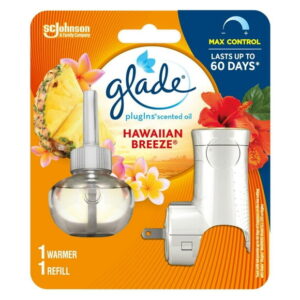 Glade Plugins?? Air Freshener Oil Refill, Hawaiian Breeze, 1 Warmer 1 Refill