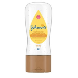 Johnson's Baby, Moisturizer, Baby Oil Gel, 192 mL Shea & Cocoa Butter