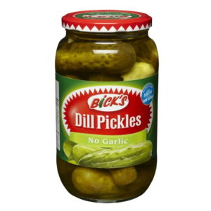 Bicks No Garlic Dill Pickles (1L), Bicks No Garlic Dill Pickles