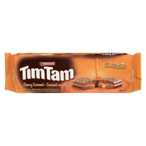 Arnott's Tim Tam Chewy Caramel Cookies 175g ready to eat, 175 g