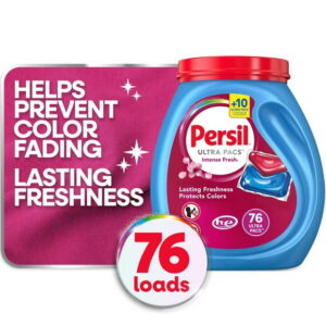 Persil Ultra Pacs Intense Fresh Laundry Detergent, 76 count, 76 loads