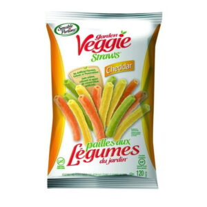 Sensible Portions Garden Veggie Straws Cheddar, 120 g, Veggie Straws