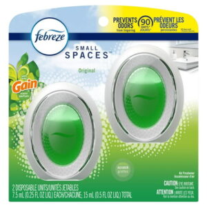 Febreze Odor-Eliminating SMALL SPACES Air Freshener, Gain Original Scent