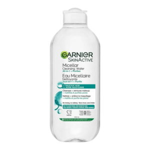 Garnier Micellar Water with Salicylic Acid for Acne Prone Sensitive Skin, Facial Cleanser & Makeup Remover