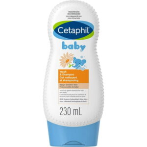 Cetaphil Baby Wash And Shampoo, 230ml
