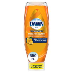 Dawn Ultra Wash Away Bacteria EZ-Squeeze Hand Soap, Orange, 650ML