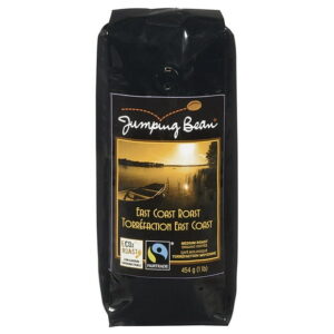 Jumping Bean East Coast Roast Whole Bean Coffee, 454 g (1 lb)
