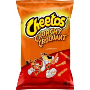 Cheetos Crunchy Cheese Flavoured Snacks, 285g