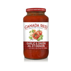Canada Red Garlic & Onion Pasta Sauce, Canadian Pasta Sauce (640ml)