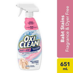 OxiClean??? Multi-Purpose Baby Stain Remover Spray, 651 mL
