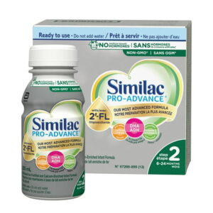 Similac Pro-Advance?? Step 2 Baby Formula, 6-24 months, with 2'-FL, Ready to Feed, 16 x 235 mL