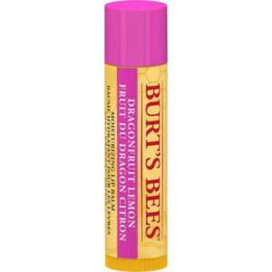 Burt's Bees?? Lip Balm, Moisturizing Lip Balm with Dragonfruit Lemon, Beeswax & Fruit Extracts, 100% Natural Origin, 1 Tube, Dragonfruit Lip Balm
