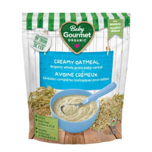 Baby Gourmet Organic Cereal Creamy Oatmeal, Organic Whole Grain - For beginners