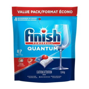 Finish?? Quantum?? Dishwasher Detergent Pods, No pre sinse needed, For Deep clean & sparkling shine,